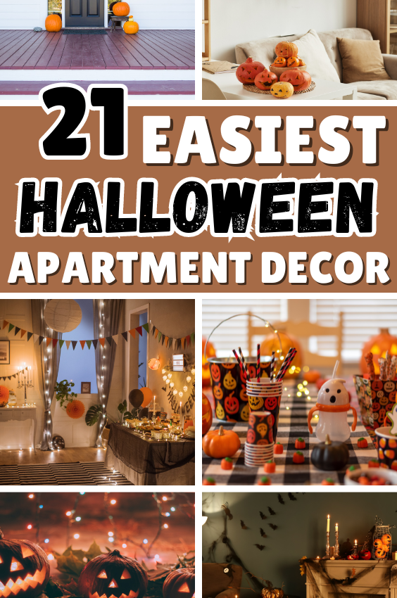 21+ Easiest Halloween Apartment Decor Ideas That Are Spooktacular