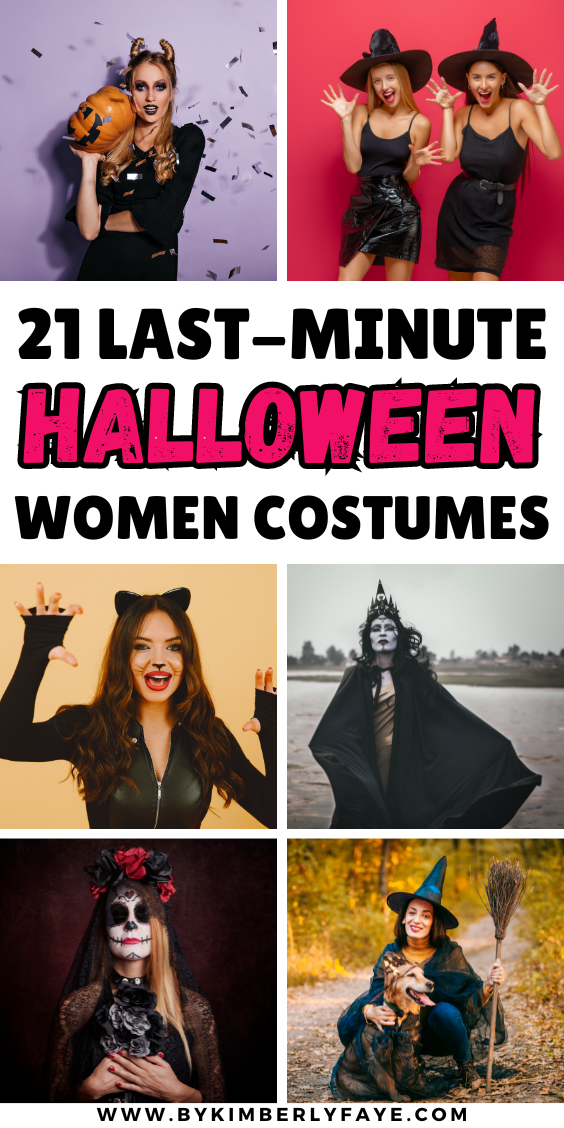 21+ Easiest Last-Minute Halloween Costumes For Women