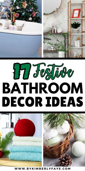 17 Impressive Festive Bathroom Decor Ideas