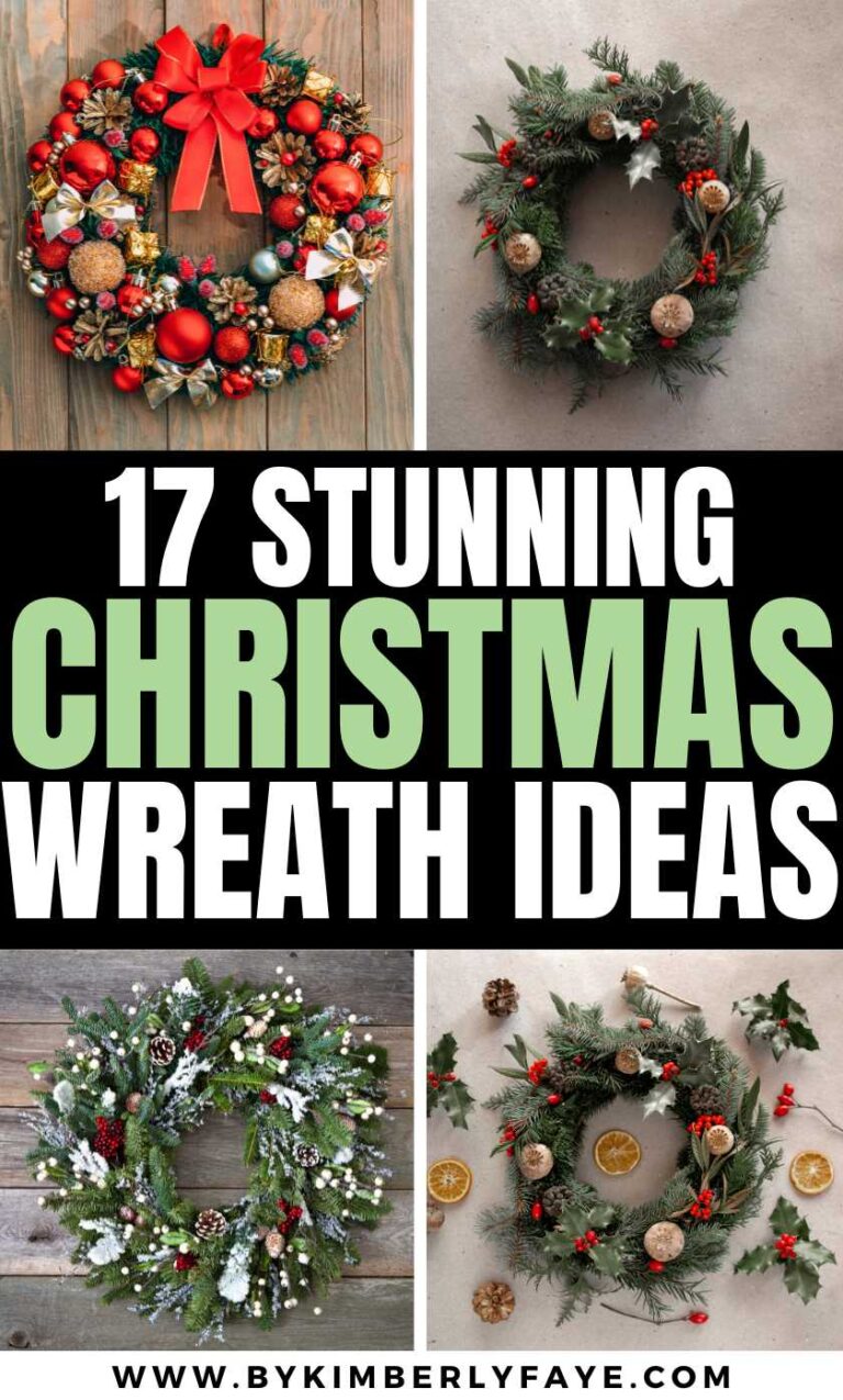 17 Stunning Christmas Wreath Ideas You Need To Create