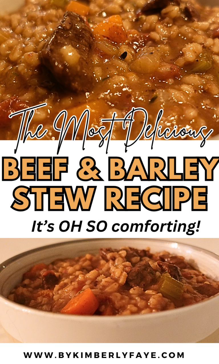 Cozy and Delicious Beef and Barley Stew Recipe