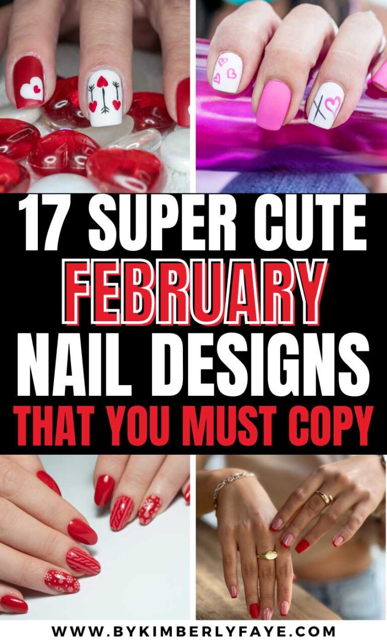 17 Super Cute February Nail Designs That You Must Copy