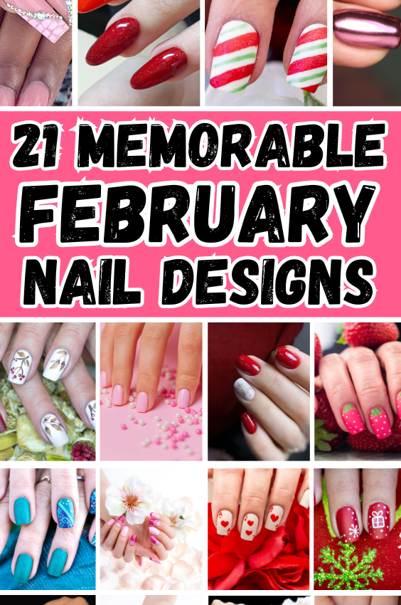 February Nail Designs