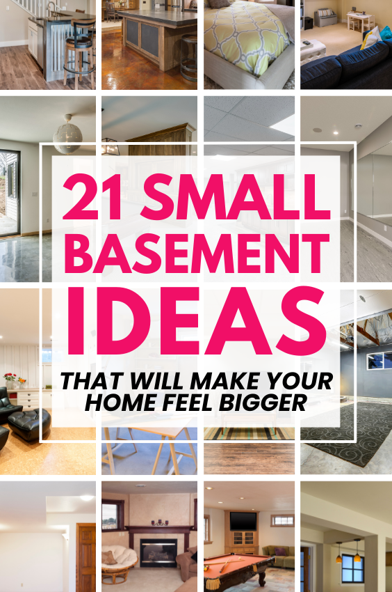 21+ Small Basement Ideas That Will Make Your Home Feel Bigger