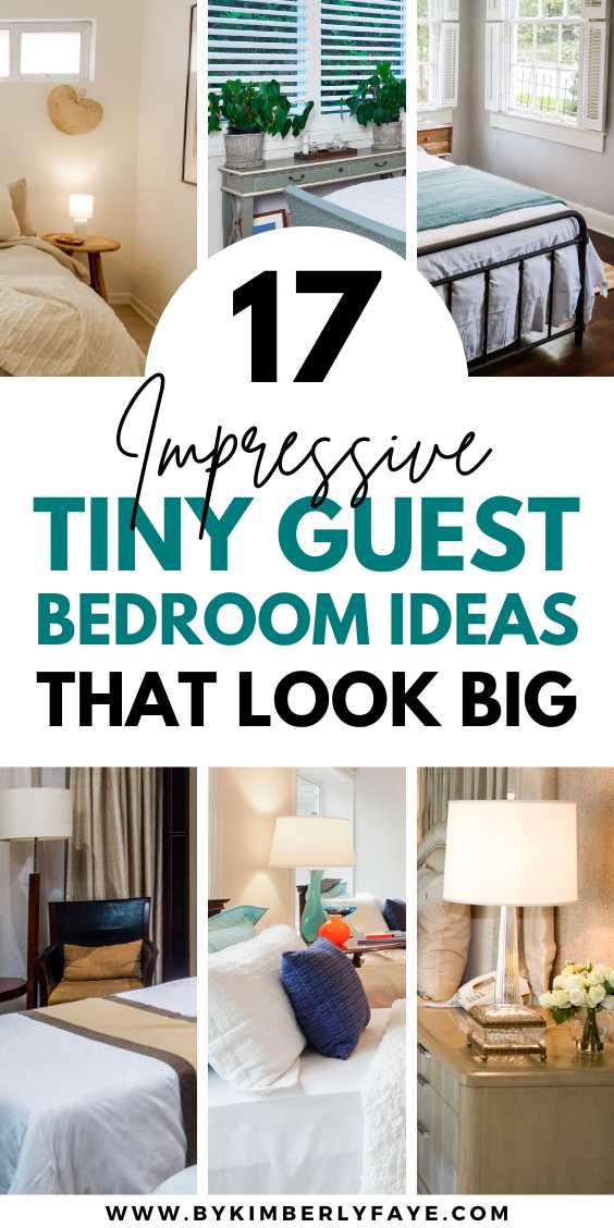 17+ Insanely Impressive Tiny Guest Bedroom Ideas That Make Your Space Bigger