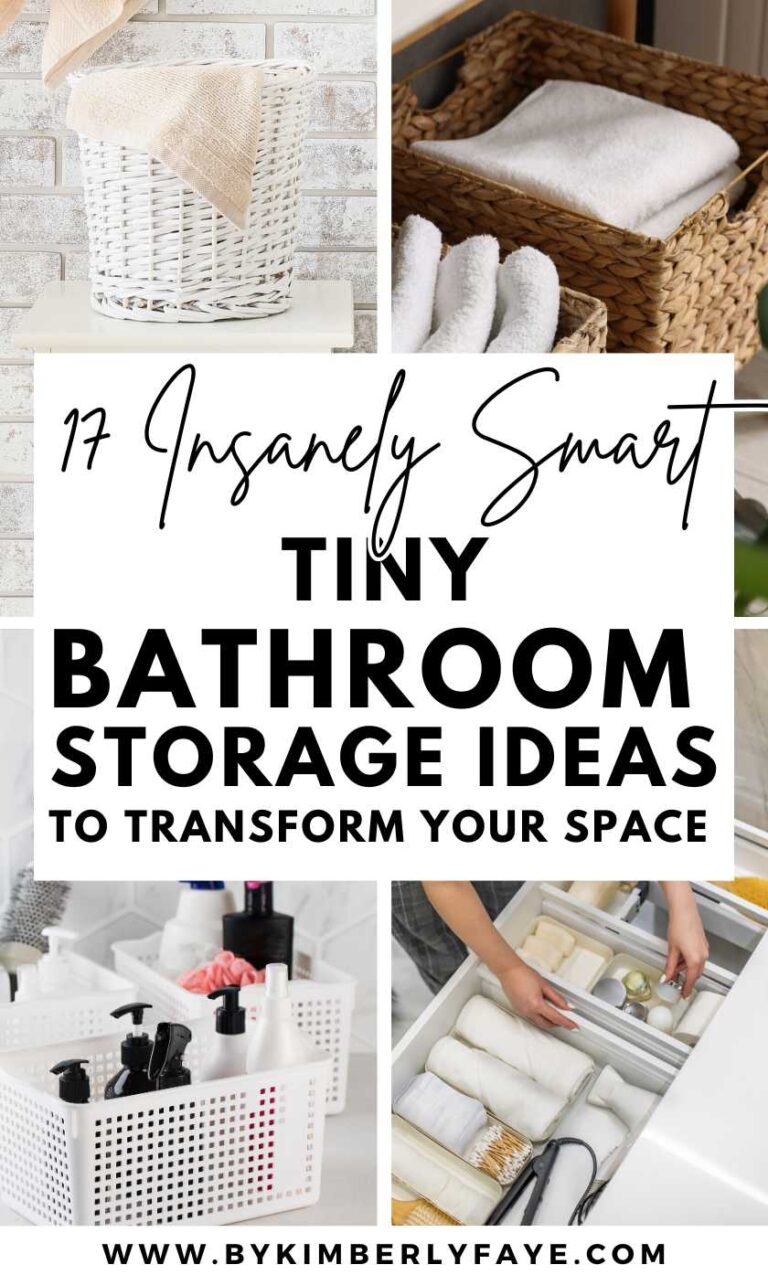 17 Insanely Smart Tiny Bathroom Storage Ideas That Will Transform Your Space