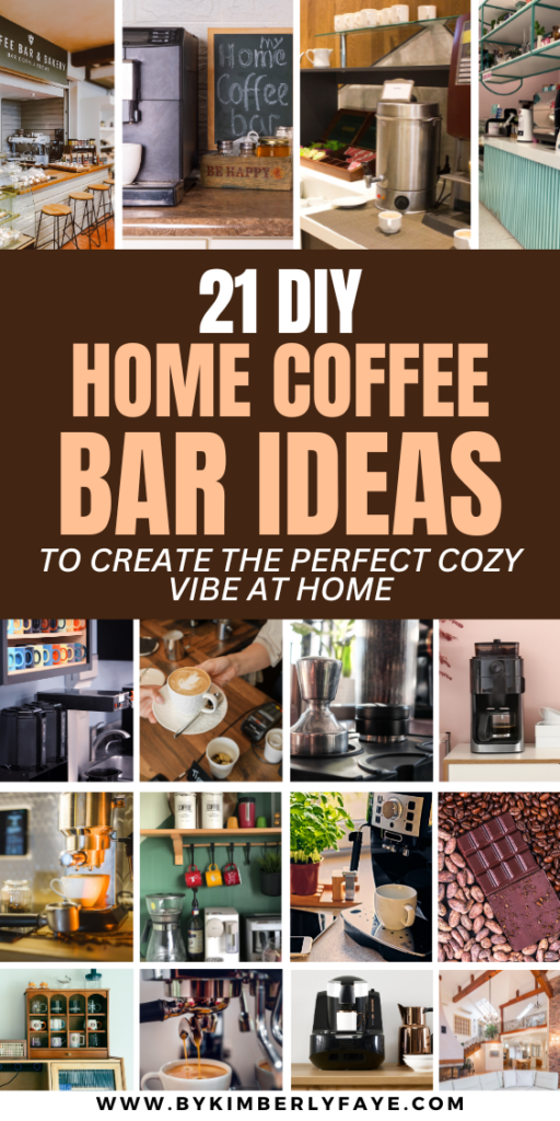 DIY Home Coffee Bar Ideas