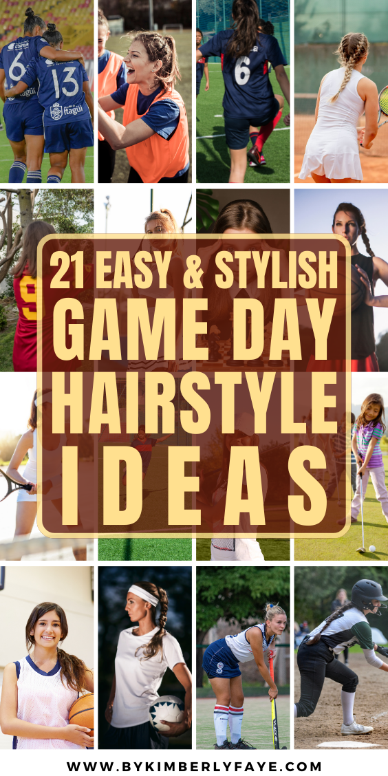 Easy and Stylish Game Day Hairstyle Ideas