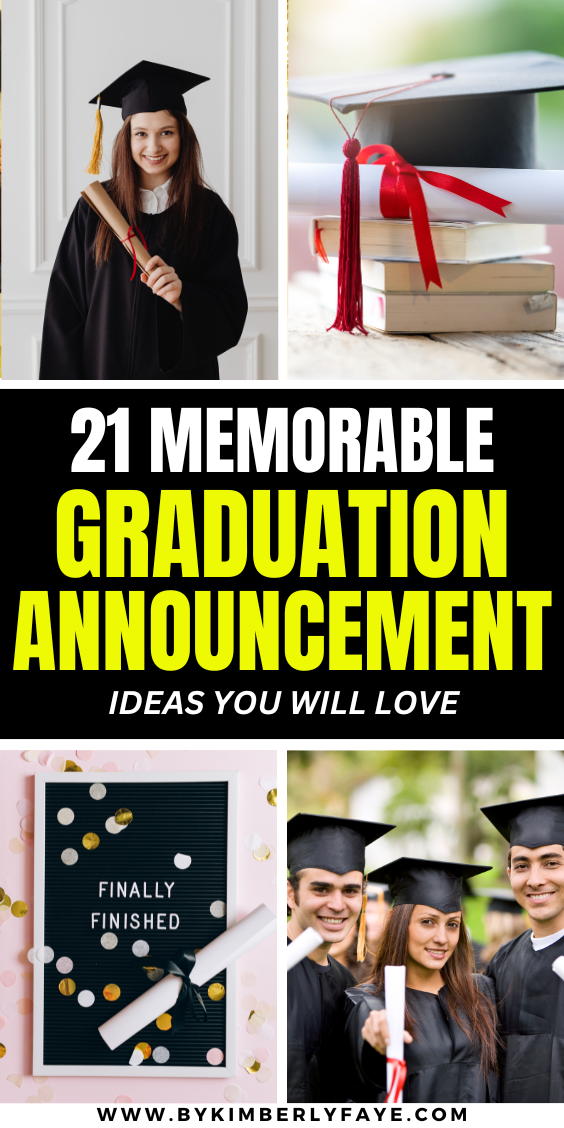 Graduation Announcement Ideas