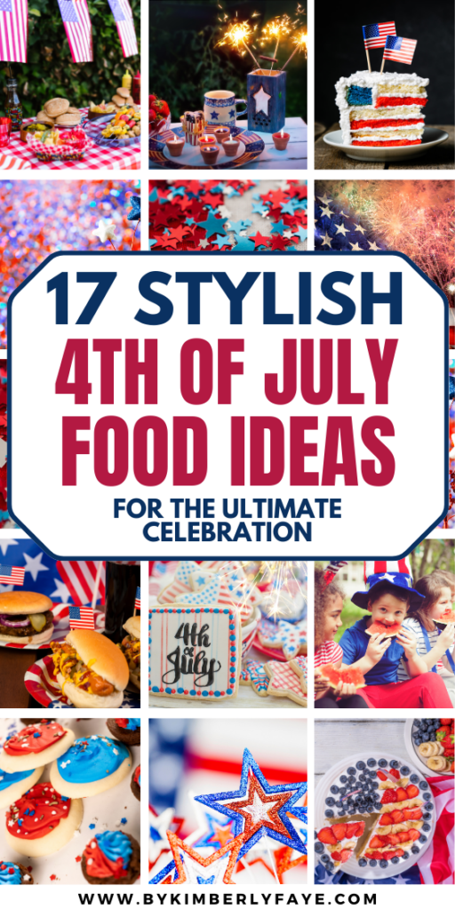 4th of July Food Ideas