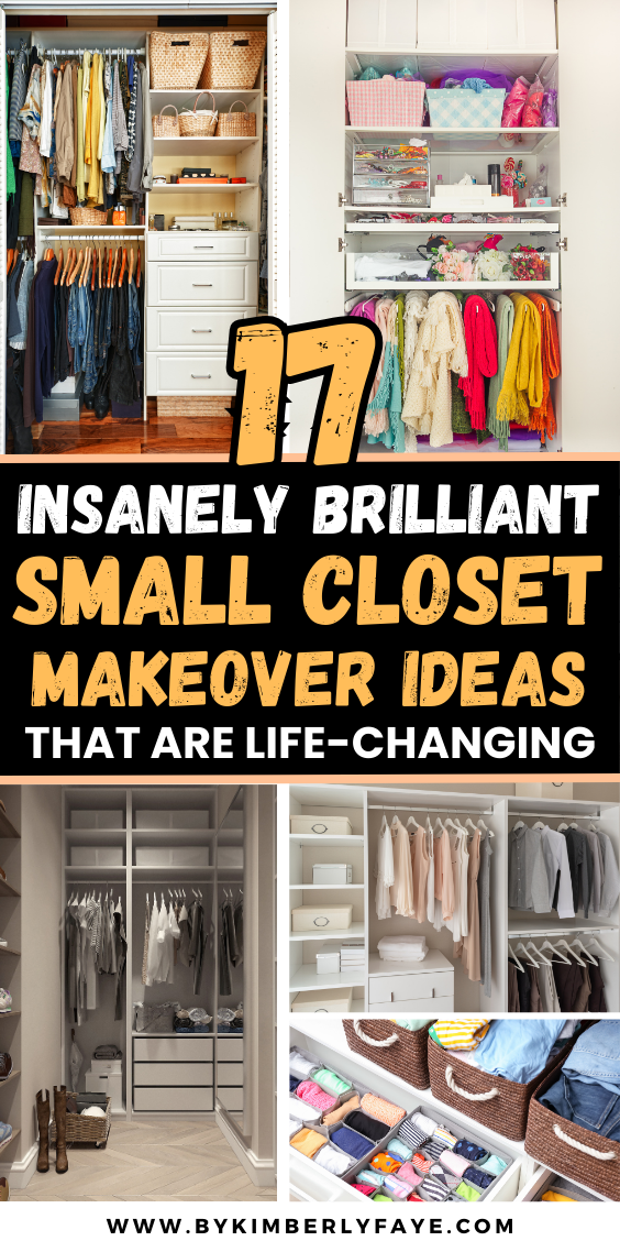 Small Closet Makeover Ideas