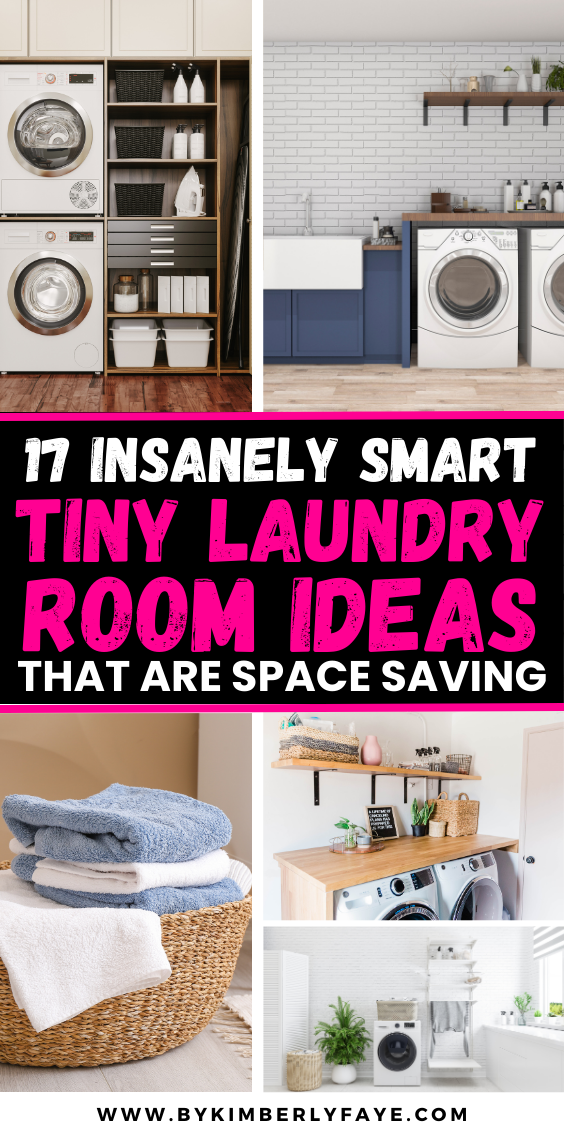 Tiny Laundry Room Ideas