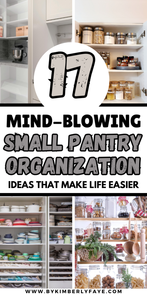 Small Pantry Organization Ideas