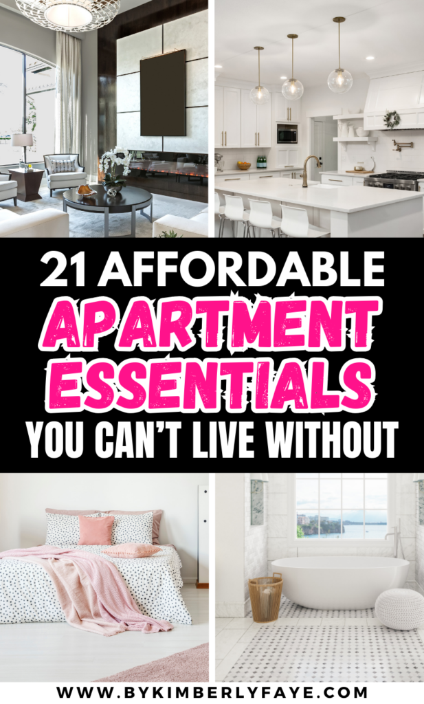 Affordable Apartment Essentials