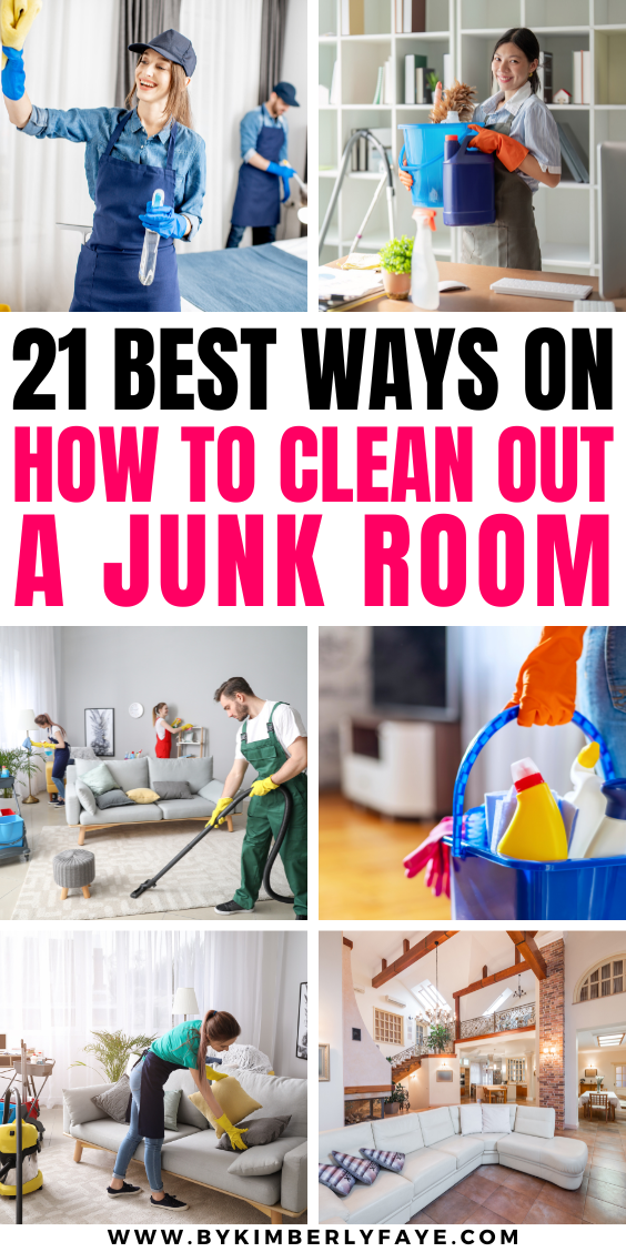 How To Clean Out A Junk Room