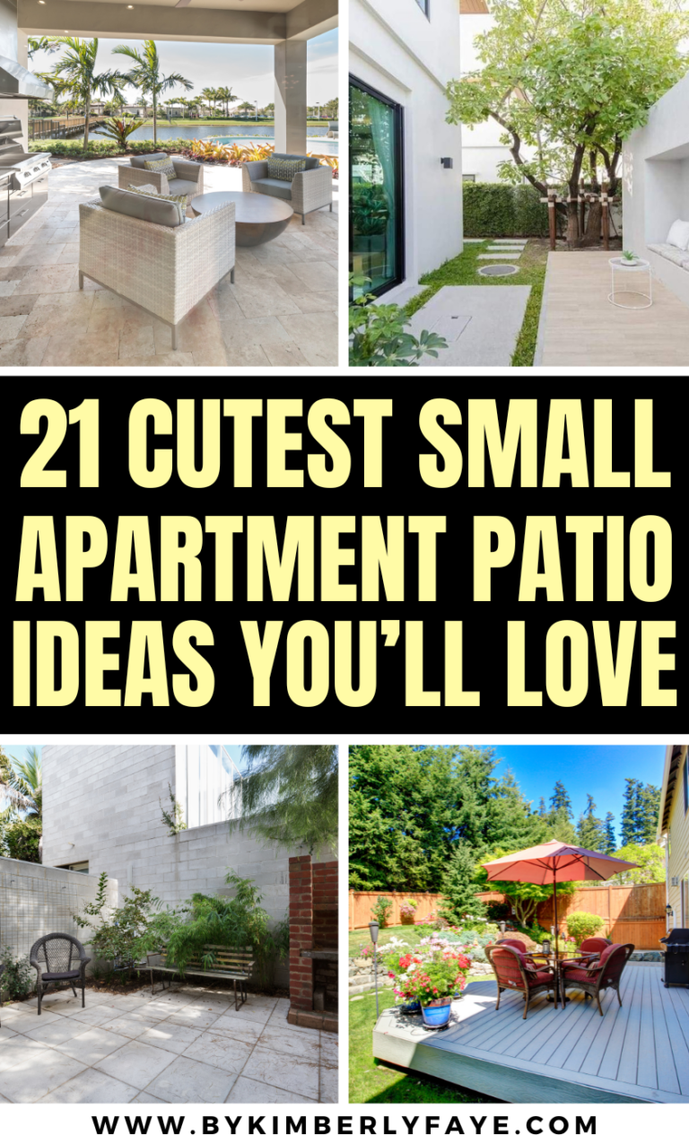 Small Apartment Patio Ideas