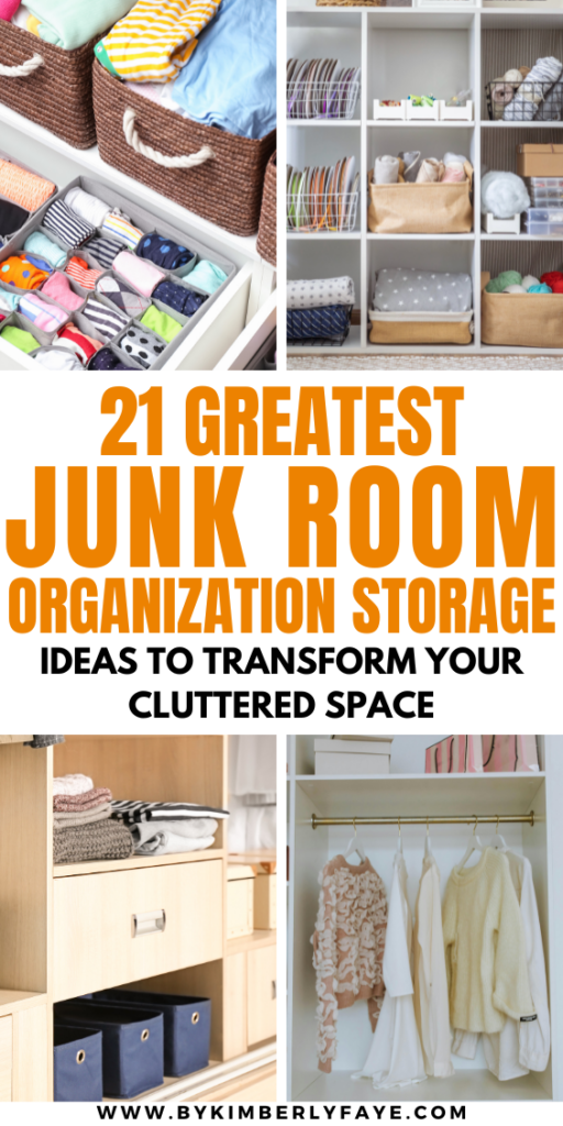 Junk Room Organization Ideas