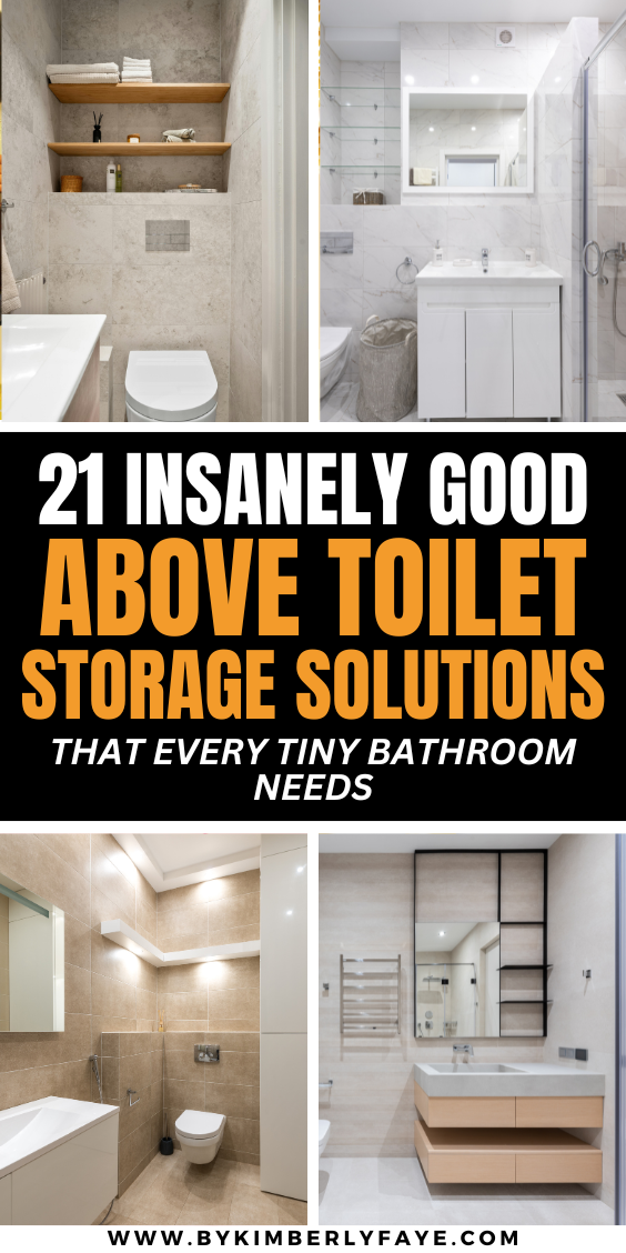 above-toilet storage solutions