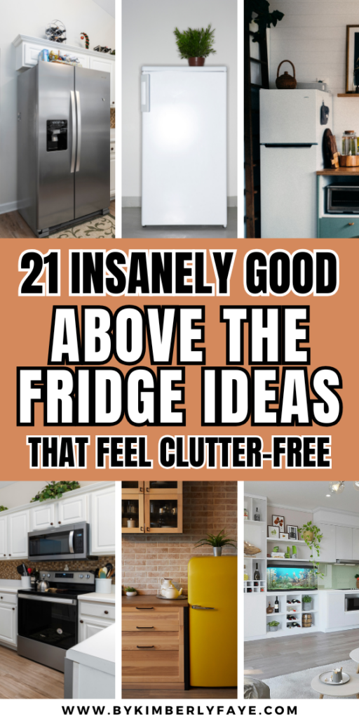 Above the Fridge Ideas