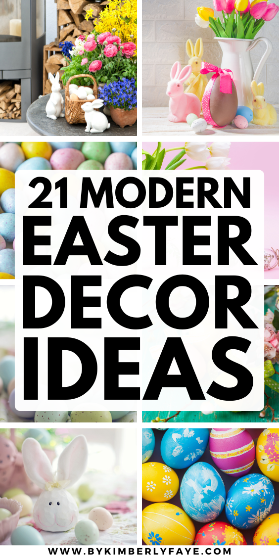 Modern Easter Decor Ideas