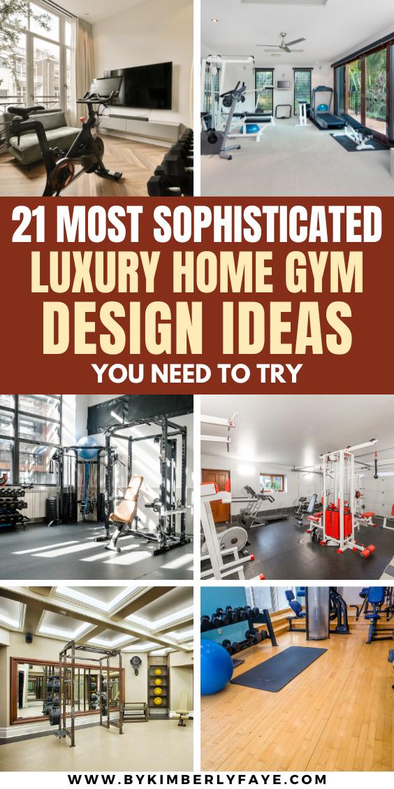 Luxury Home Gym Design