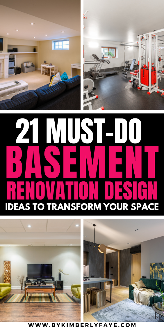 Basement Renovation Design Ideas