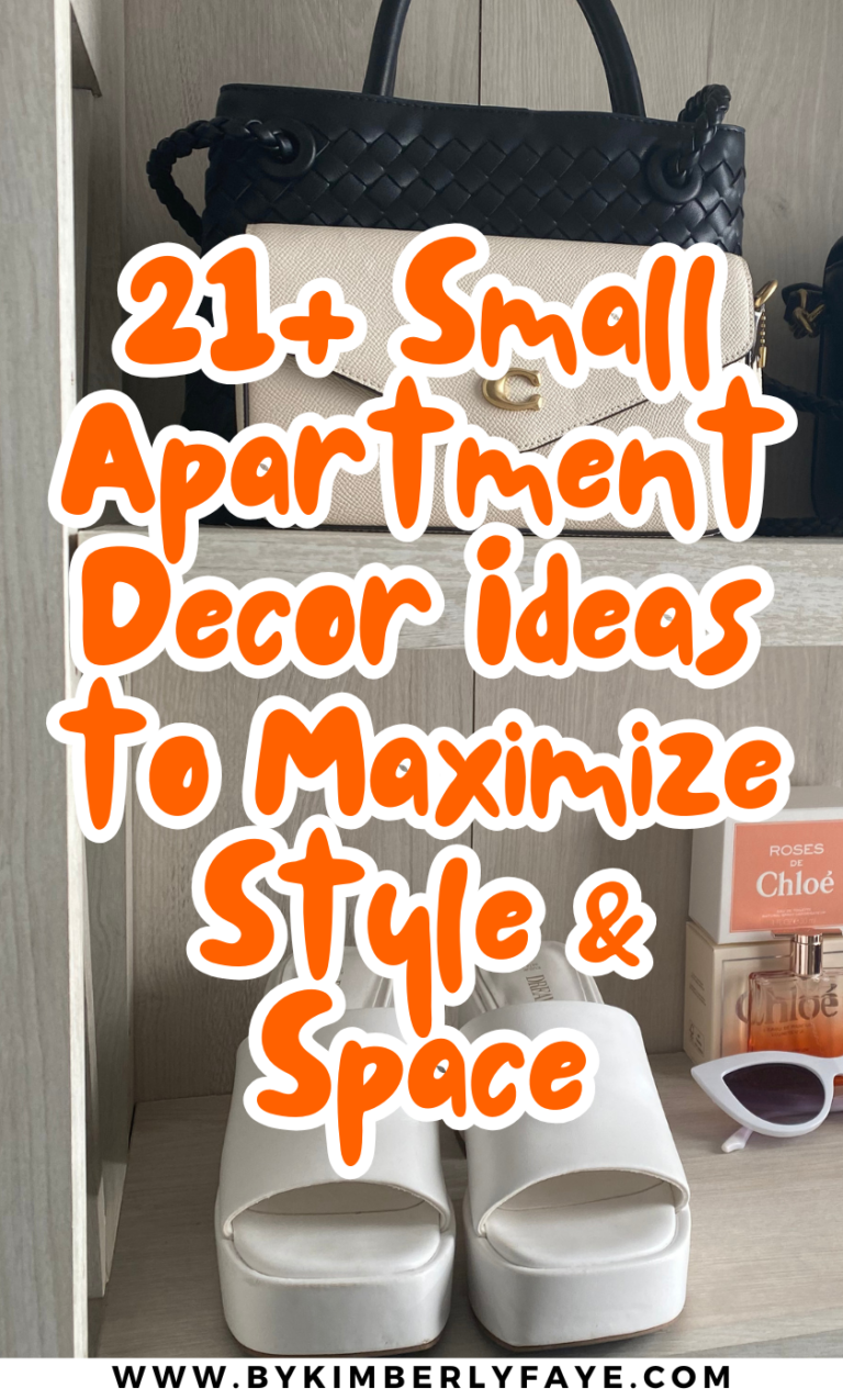 Small Apartment Decor Ideas