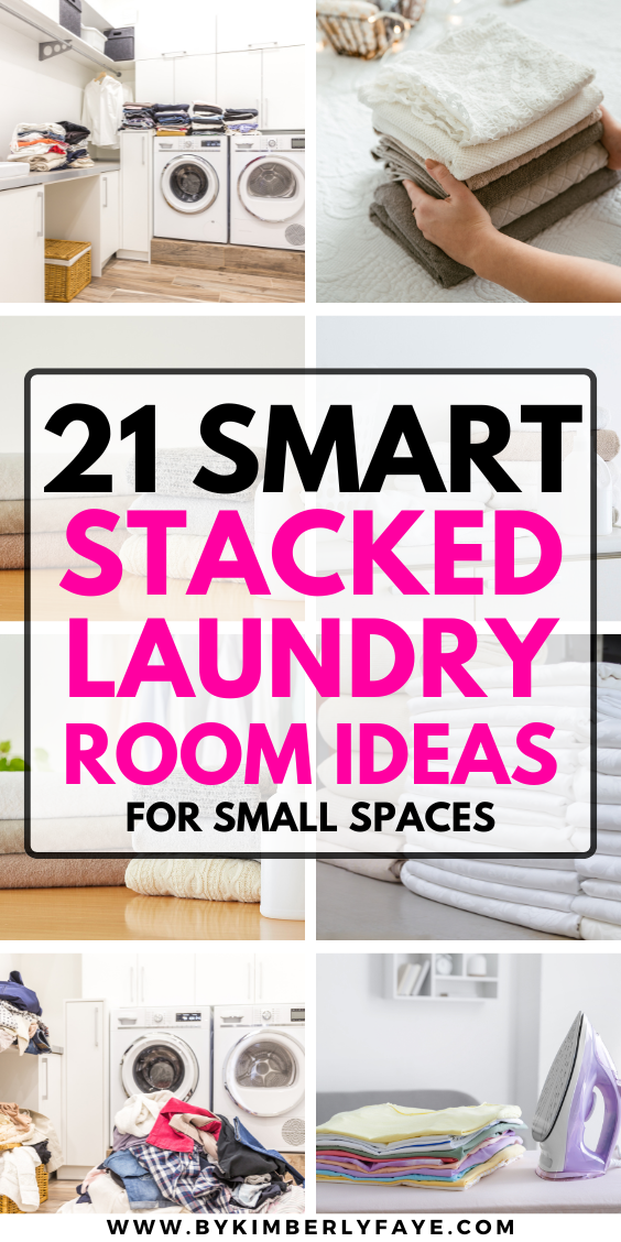 Stacked Laundry Room Ideas