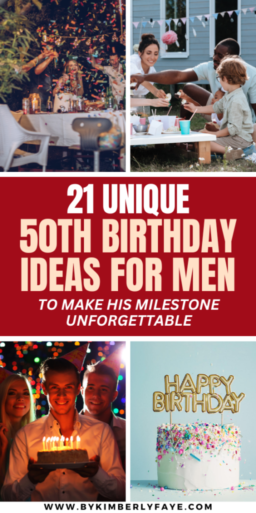 50th Birthday Ideas for Men