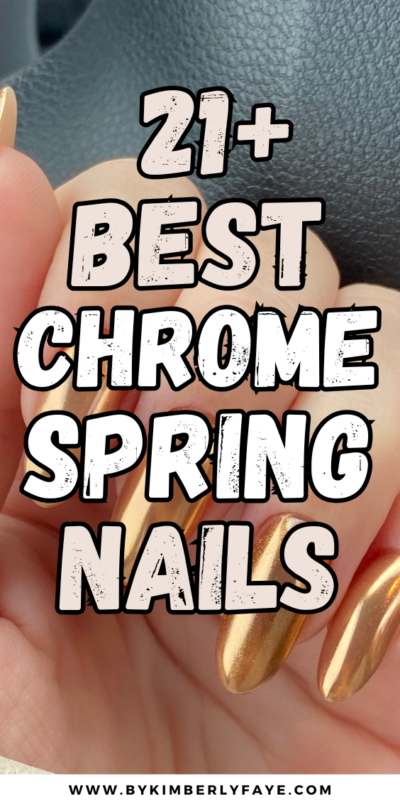 Chrome Spring Nails