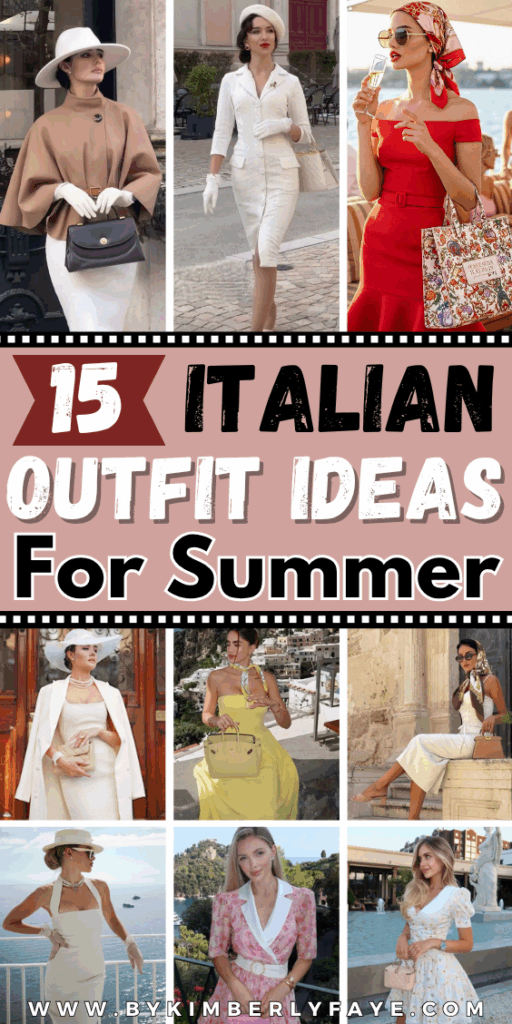 Italian Outfit Ideas For Summer