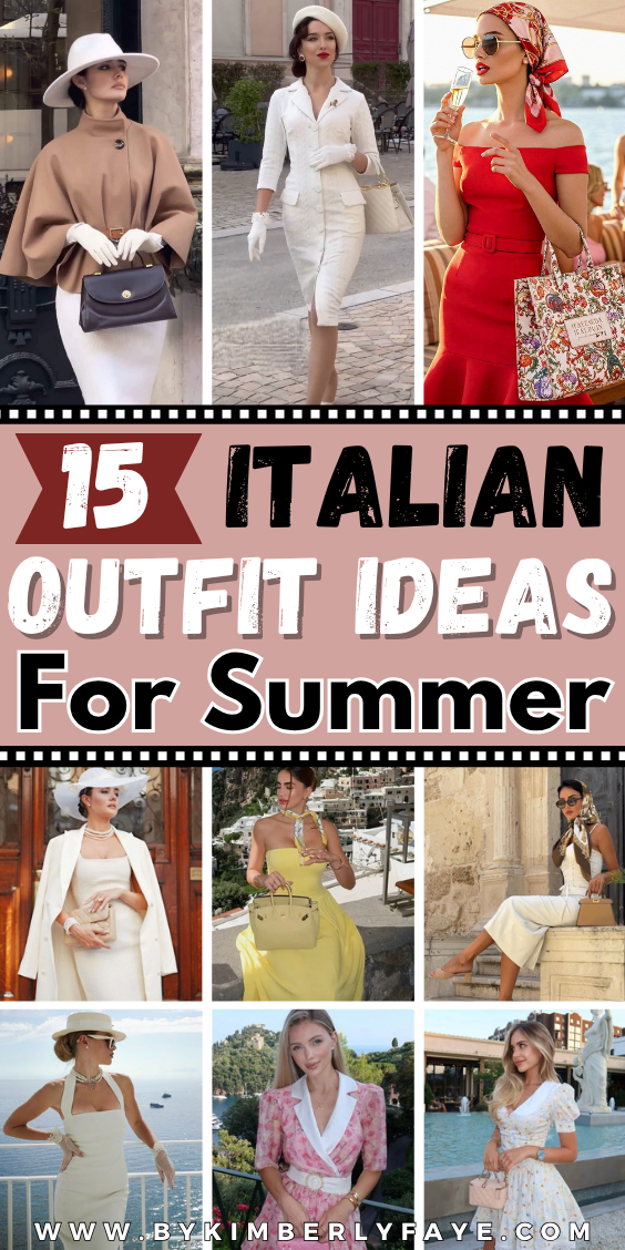 Italian Outfit Ideas For Summer