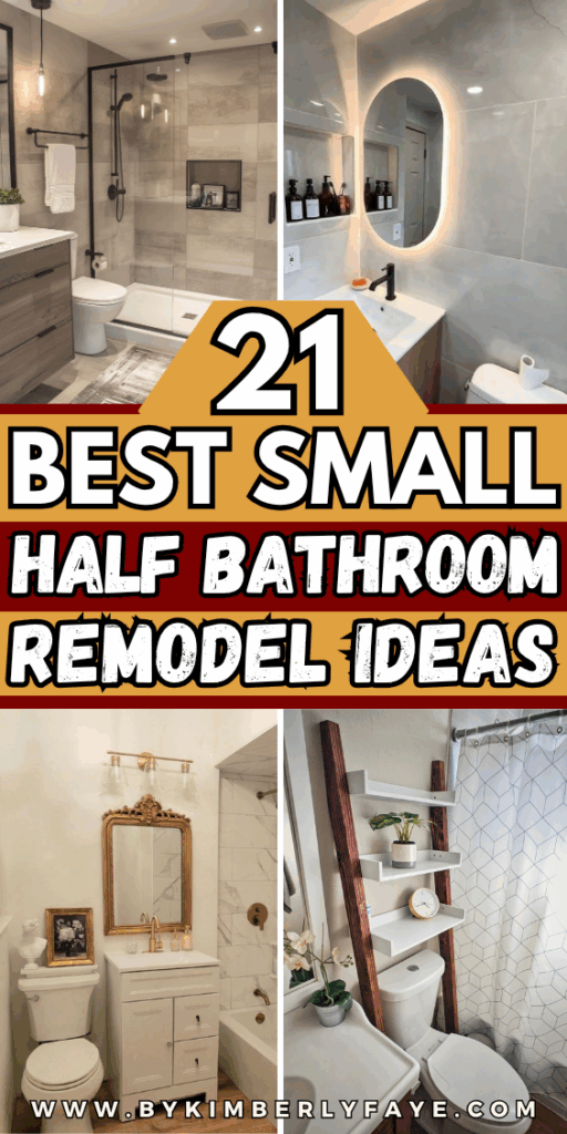 Half Bathroom Remodel Ideas
