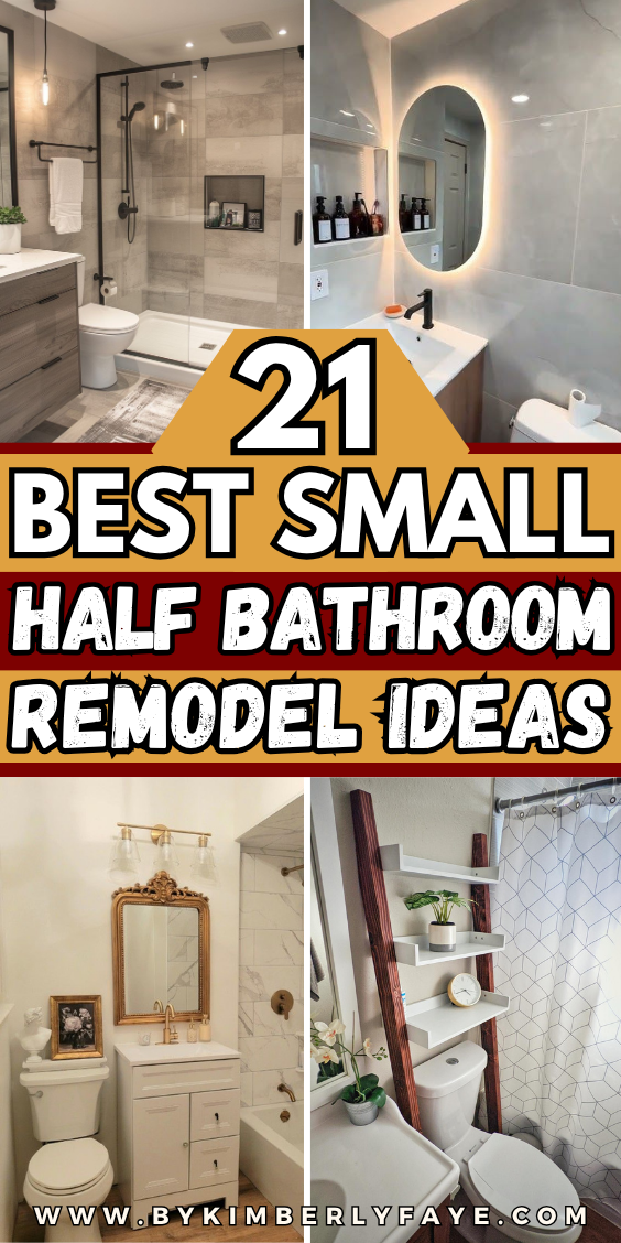 Half Bathroom Remodel Ideas