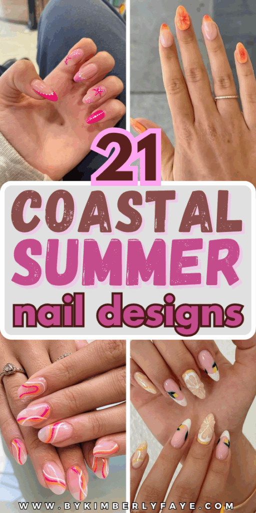 Coastal Summer Nail Designs