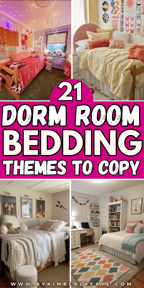 Dorm Room Bedding Themes