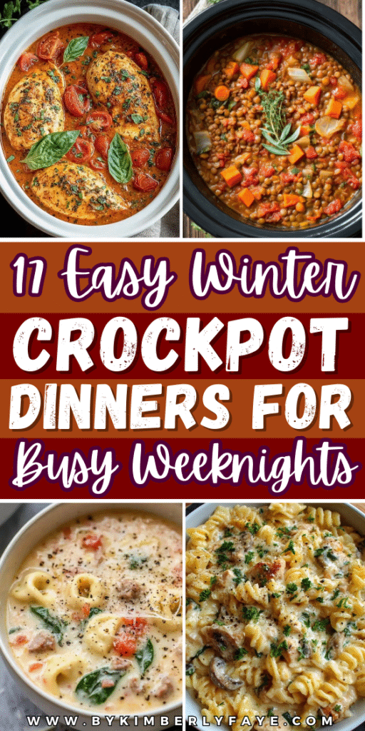 Winter Crockpot Dinners