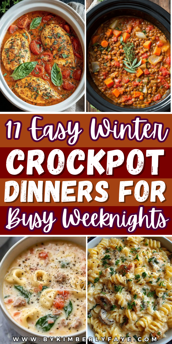 Winter Crockpot Dinners