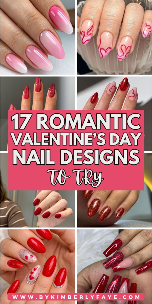 Valentine’s Day Nail Designs