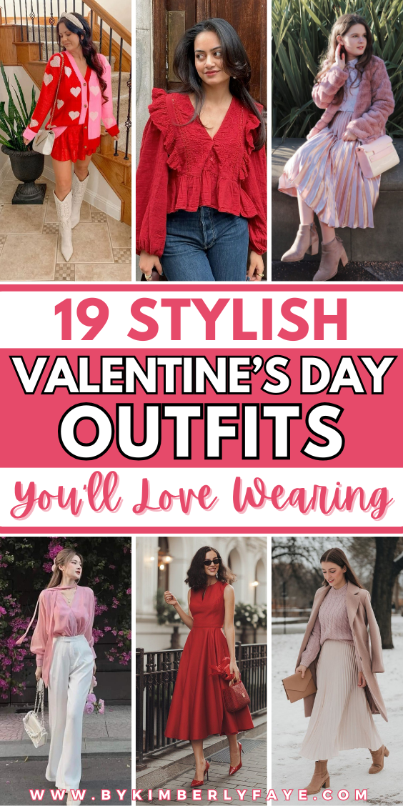 19+ Stylish Valentine’s Day Outfits You’ll Love Wearing