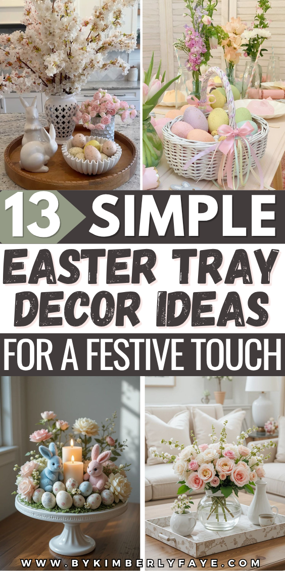 Easter Tray Decor Ideas