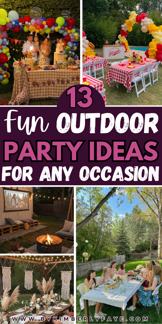 Outdoor Party Ideas