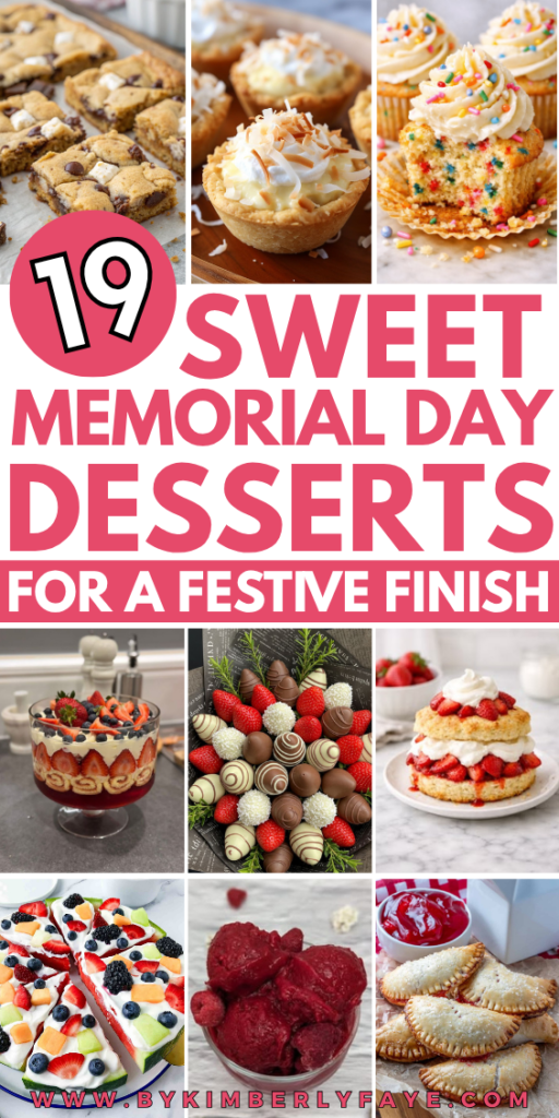 Memorial Day Desserts