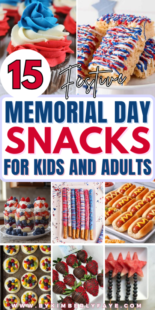 Memorial Day Snacks for Kids