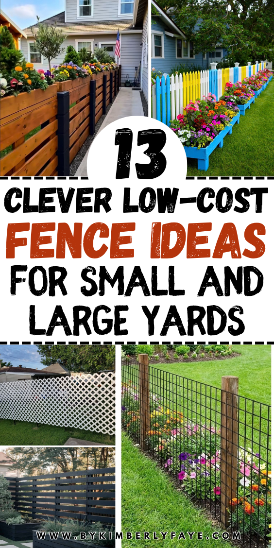 Cheap Fence Ideas