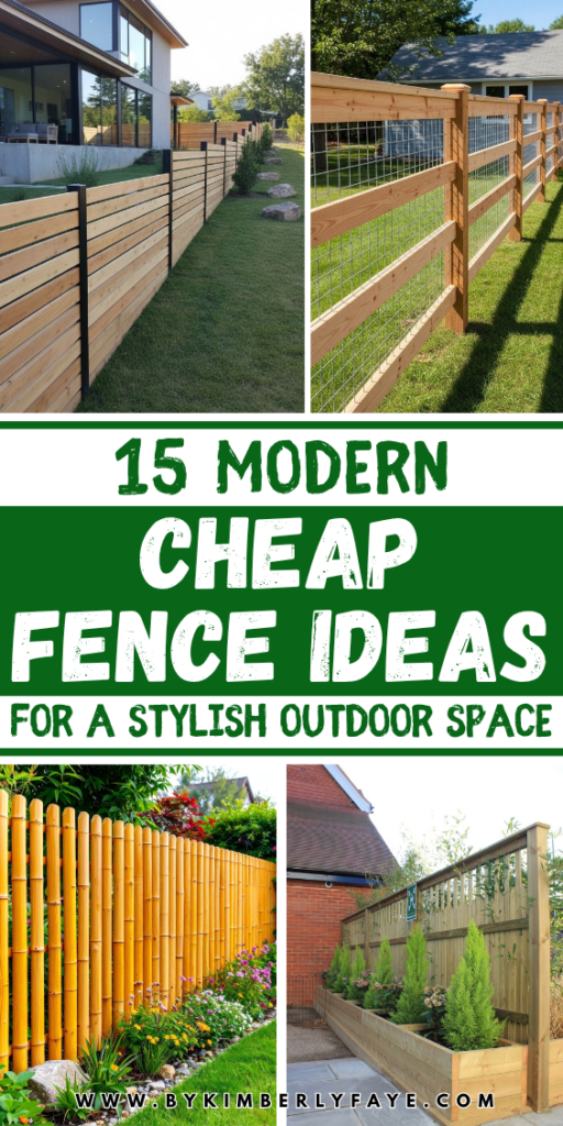 Cheap Fence Ideas